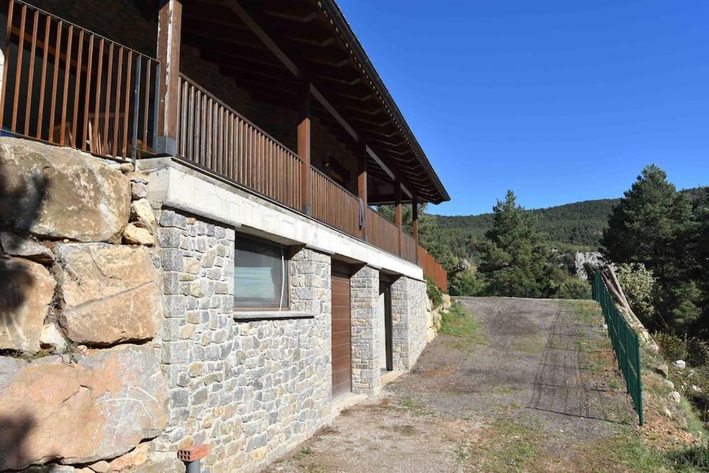 Villa Cal Manubens Castellar del Riu Exterior foto